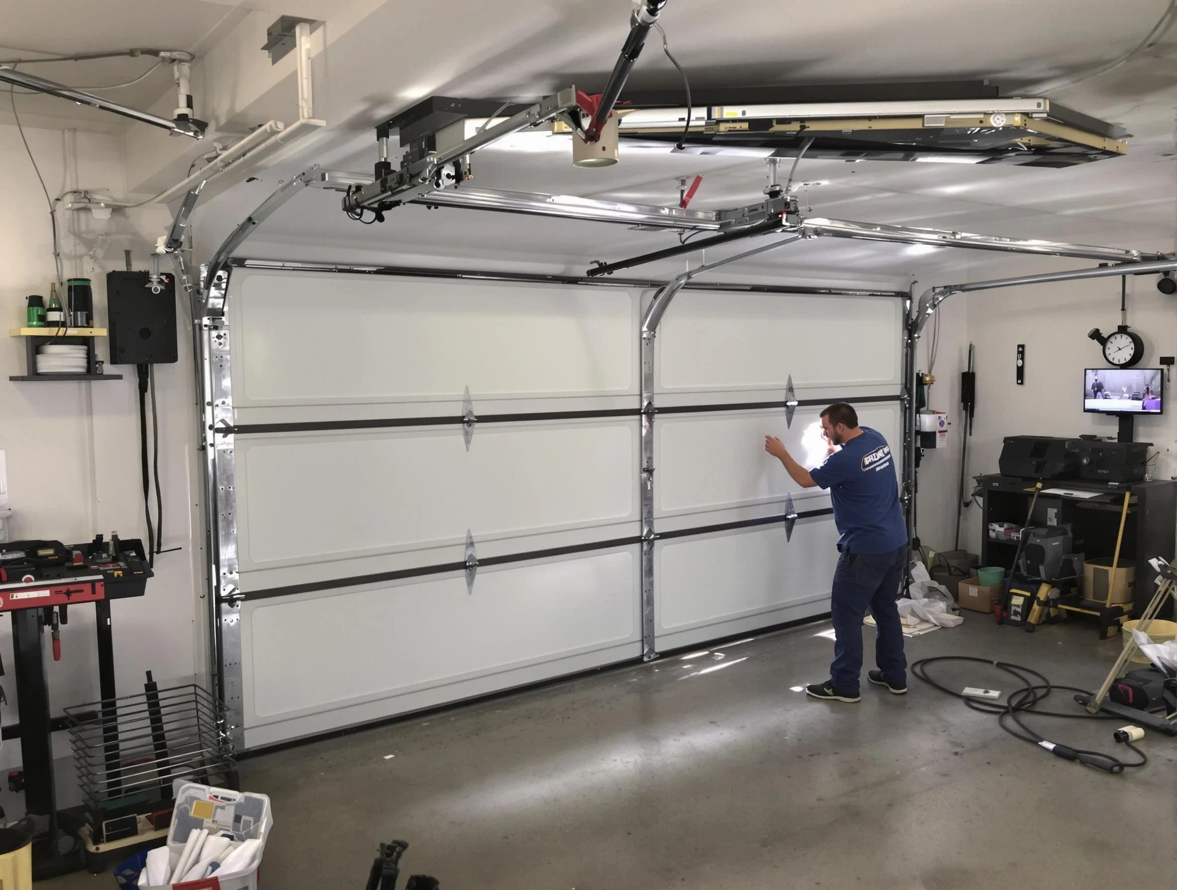 Professional garage door repair service by Smyrna Garage Door Repair in Smyrna