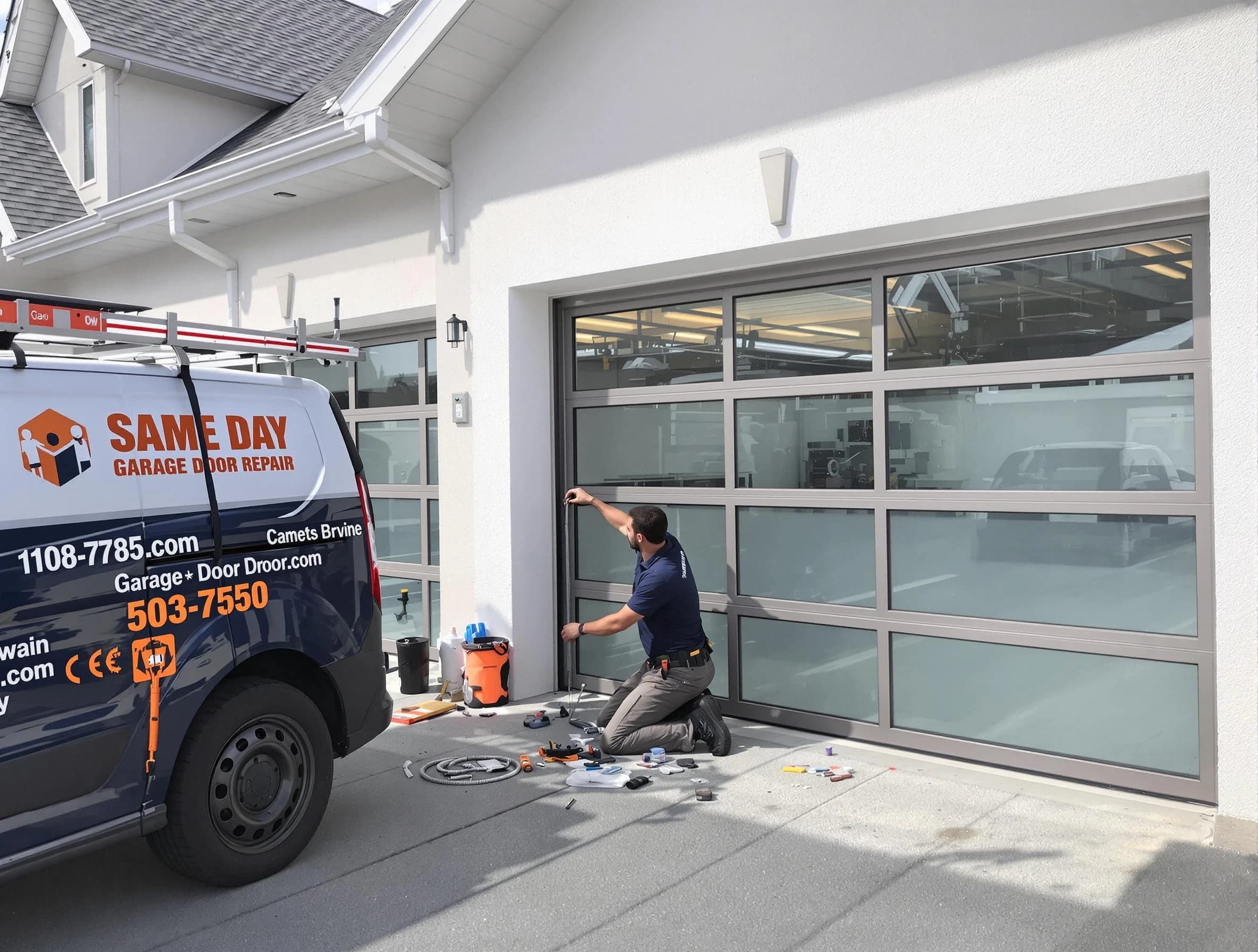Same-day garage door repair service by Smyrna Garage Door Repair in Smyrna