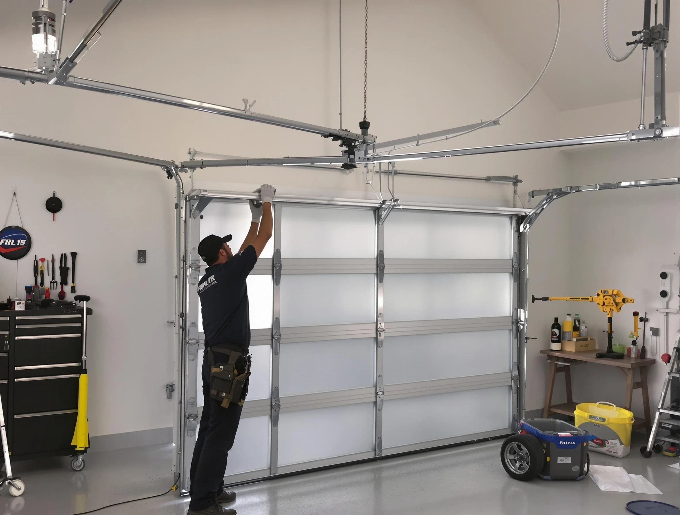 Smyrna Garage Door Repair certified team performing precision garage door installation in Smyrna