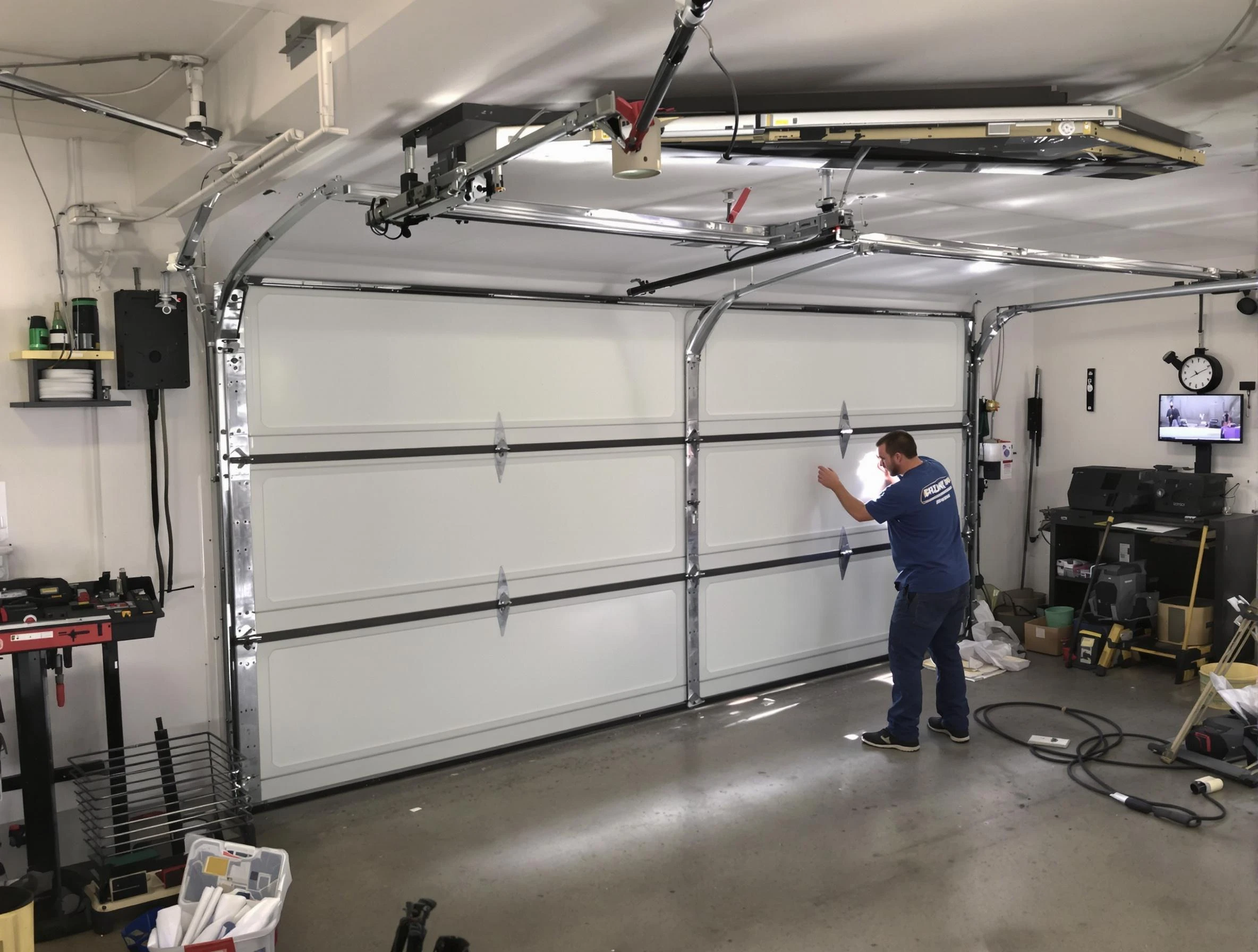 Professional garage door repair service by Smyrna Garage Door Repair in Smyrna